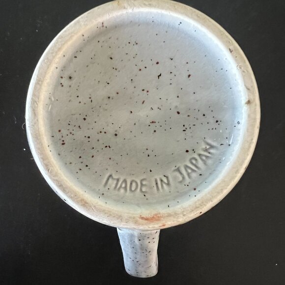 Otagiri JAPAN Vintage HOME SWEET HOME Mug ~ Gray with Brown Speckles & Accents - Picture 12 of 13